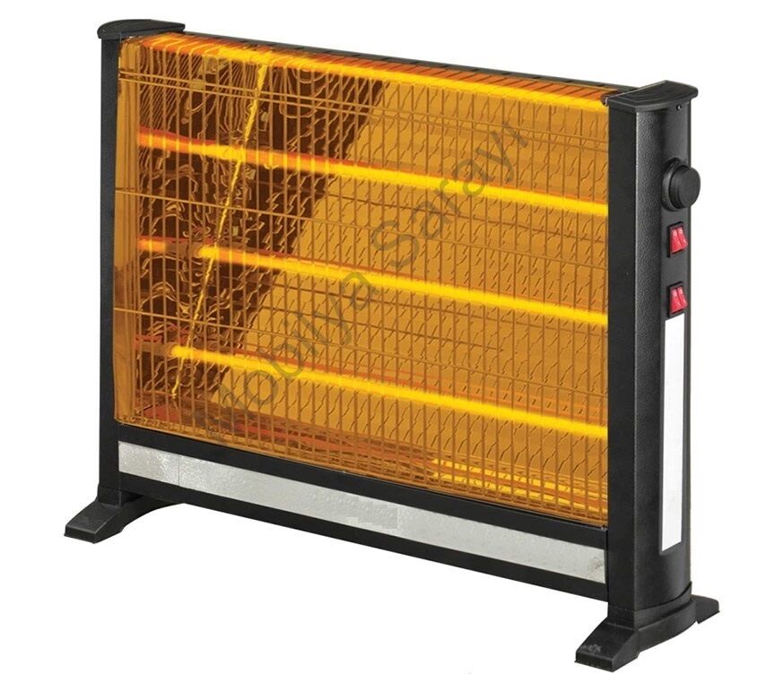 Slim Buharlı ve Termostatlı Quartz Soba