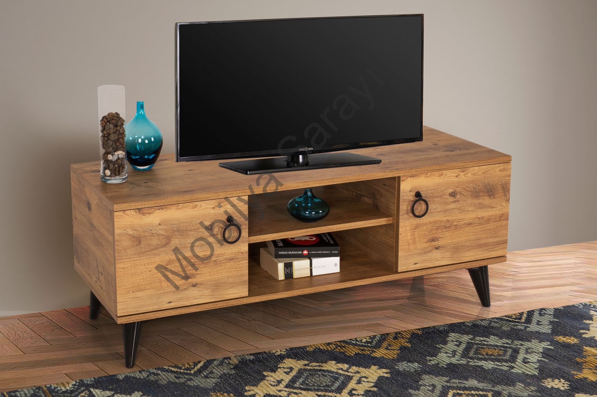 Carina TV Sehpası 130 cm - Çam