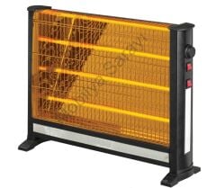 Slim Buharlı ve Termostatlı Quartz Soba