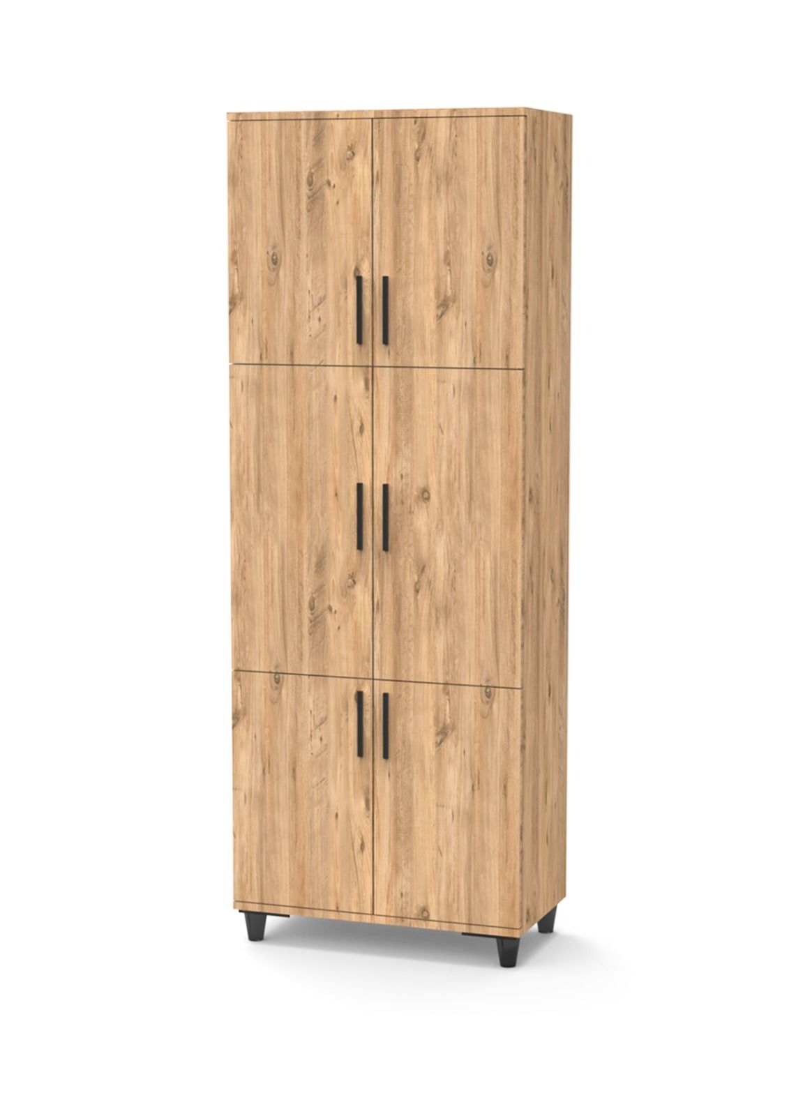 Lilyum 6 Kapaklı Dolap - Çam